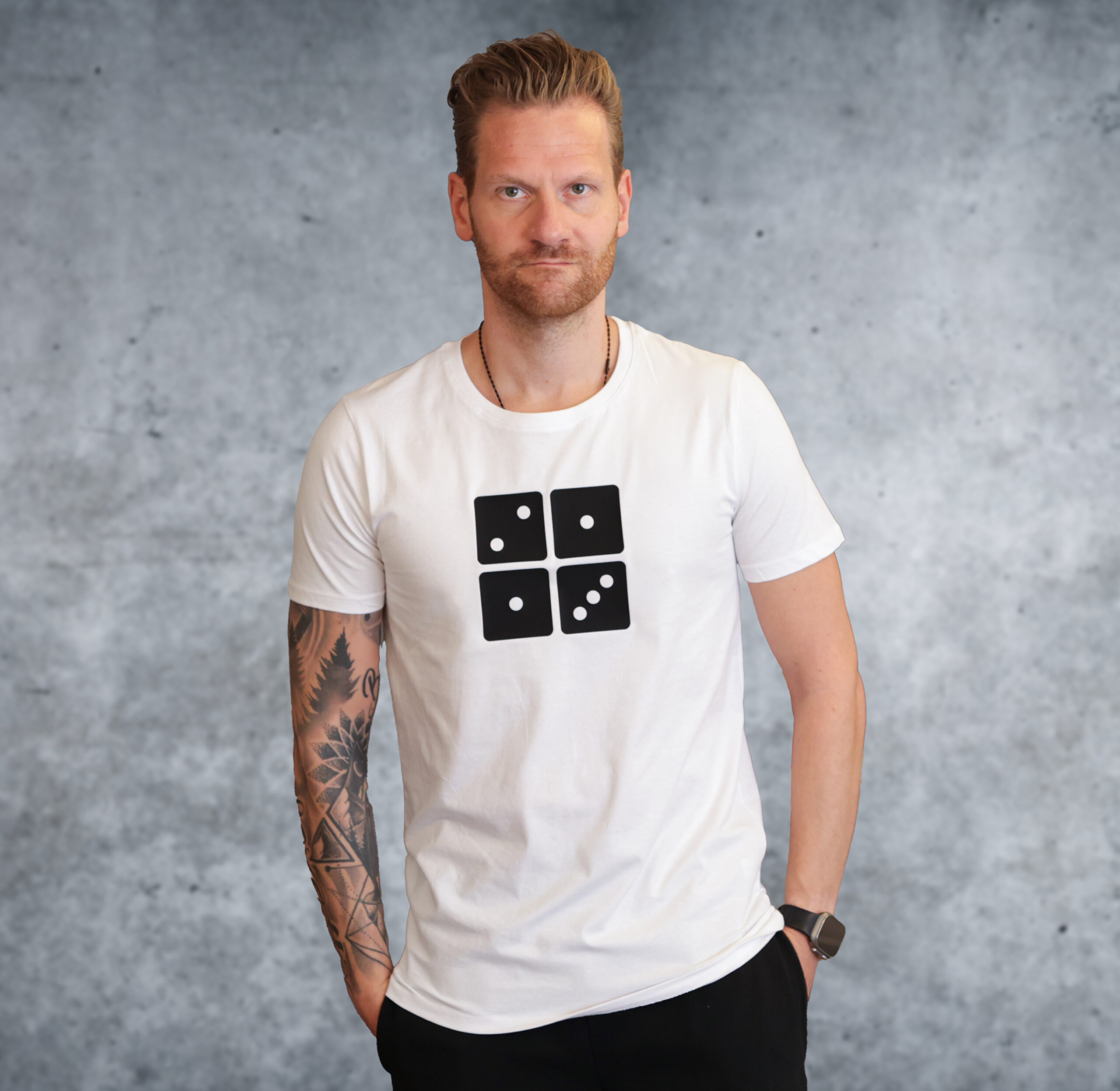 4 dice big T-Shirt 190 GSM – Bild 3