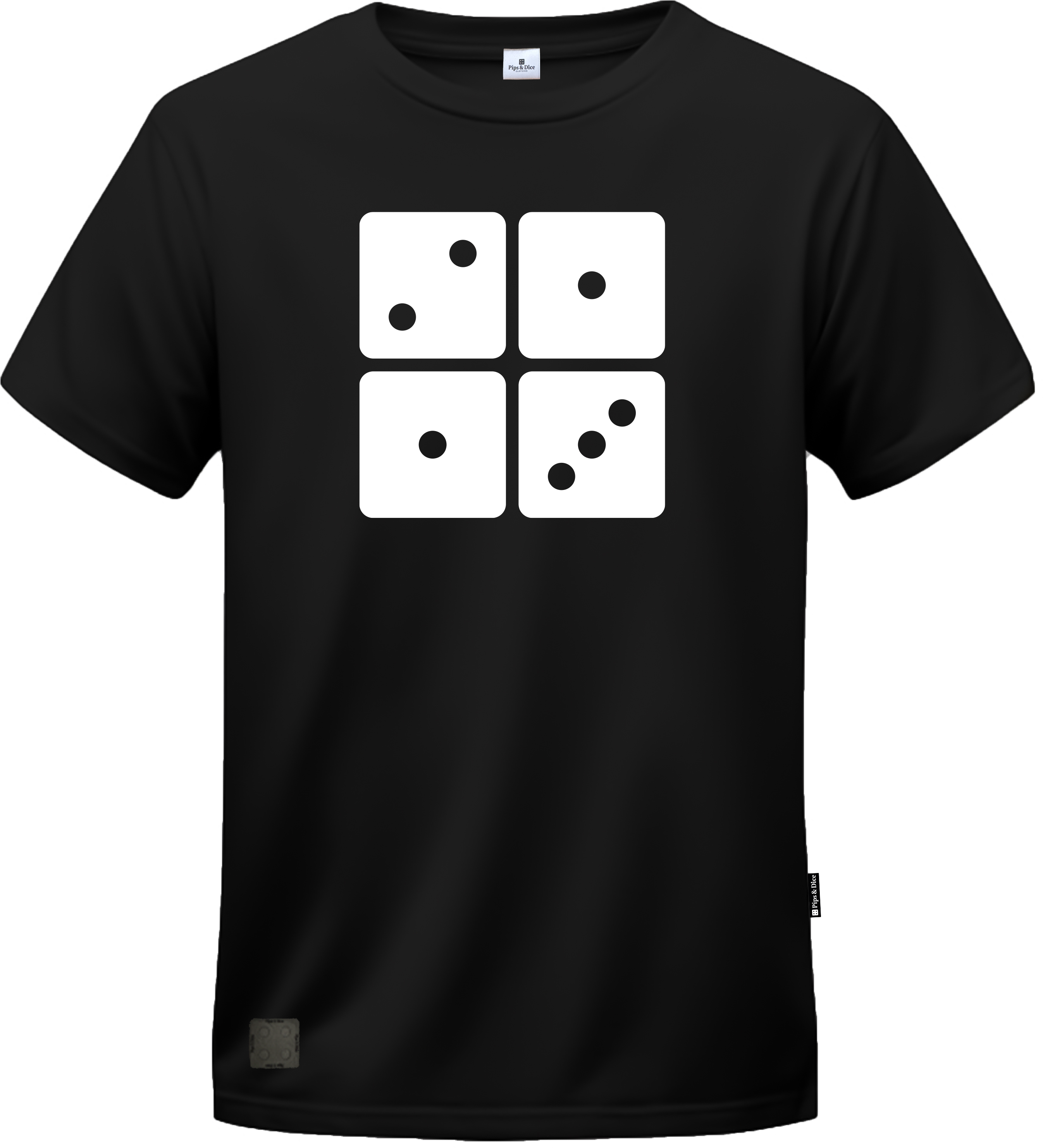 4 dice big T-Shirt 190 GSM